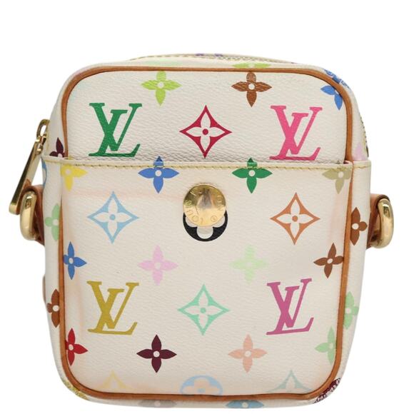 LOUIS VUITTON Monogram Multicolor Lift Shoulder Bag White M40055 - Picture 13 of 16